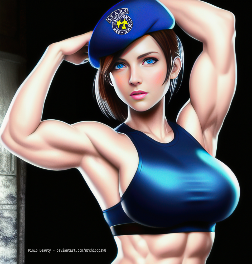 Jill Valentine (Capcom) Rule 34 Image