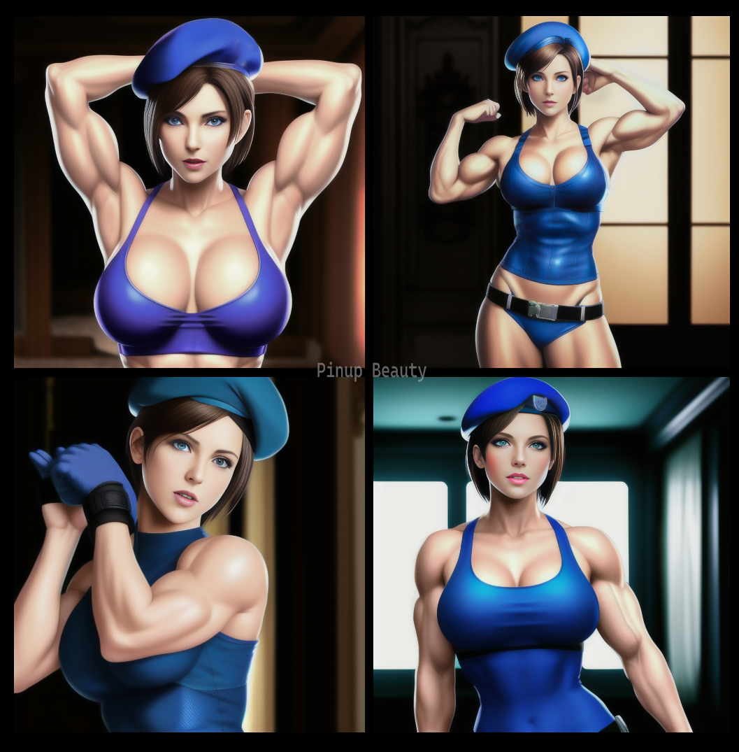 Jill Valentine (Capcom) Rule 34 Image