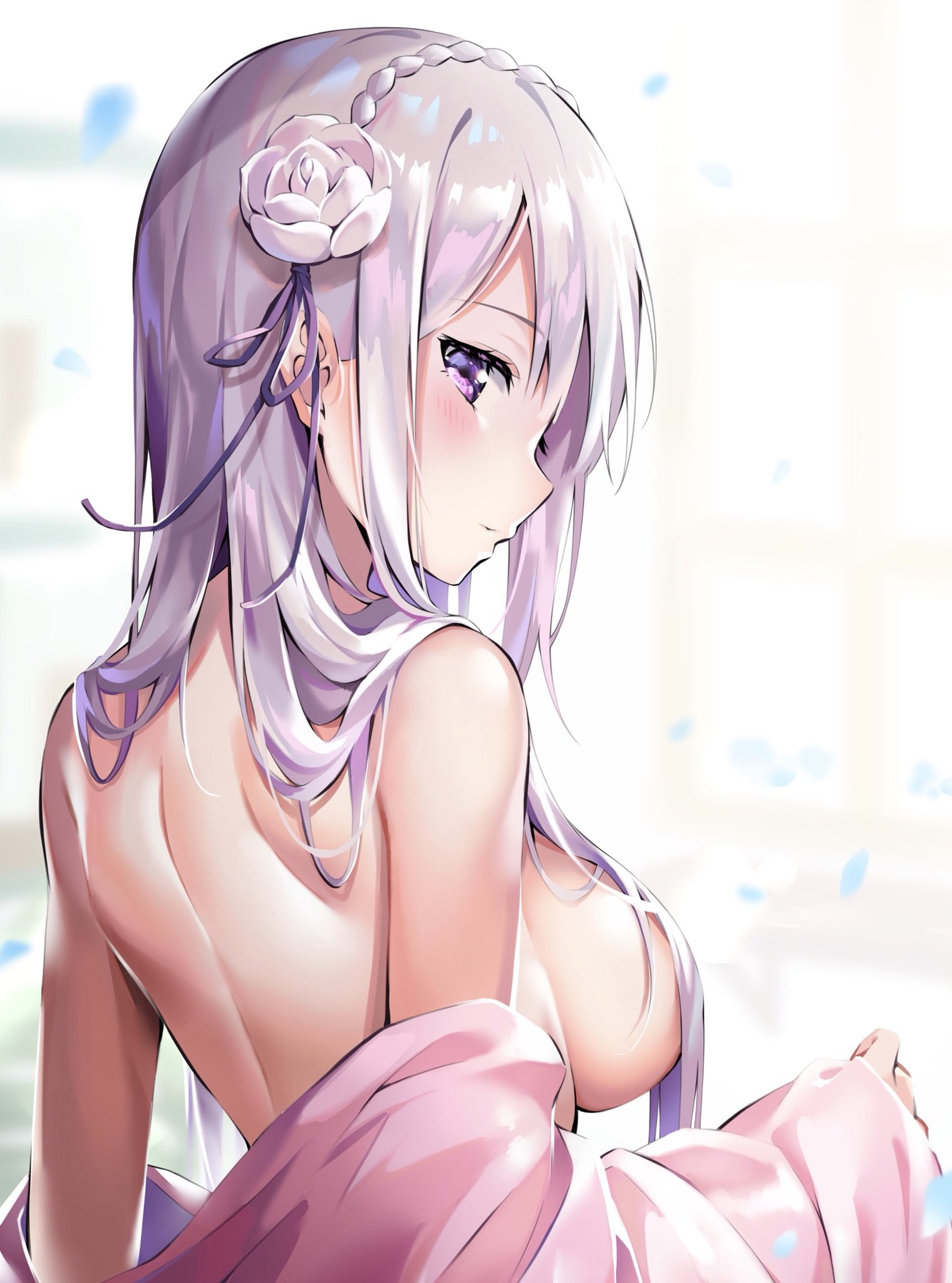 Emilia (Re:Zero) Rule 34 Image