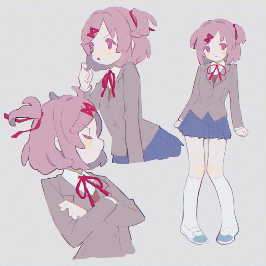 Natsuki (Doki Doki Literature Club) Rule 34 Image