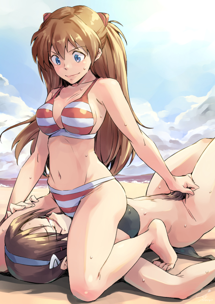Makinami Mari Illustrious (Neon Genesis Evangelion) Rule 34 Image