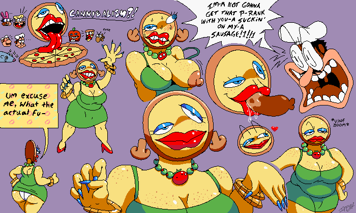 Peppino Spaghetti (Pizza Granny) Rule 34 Image