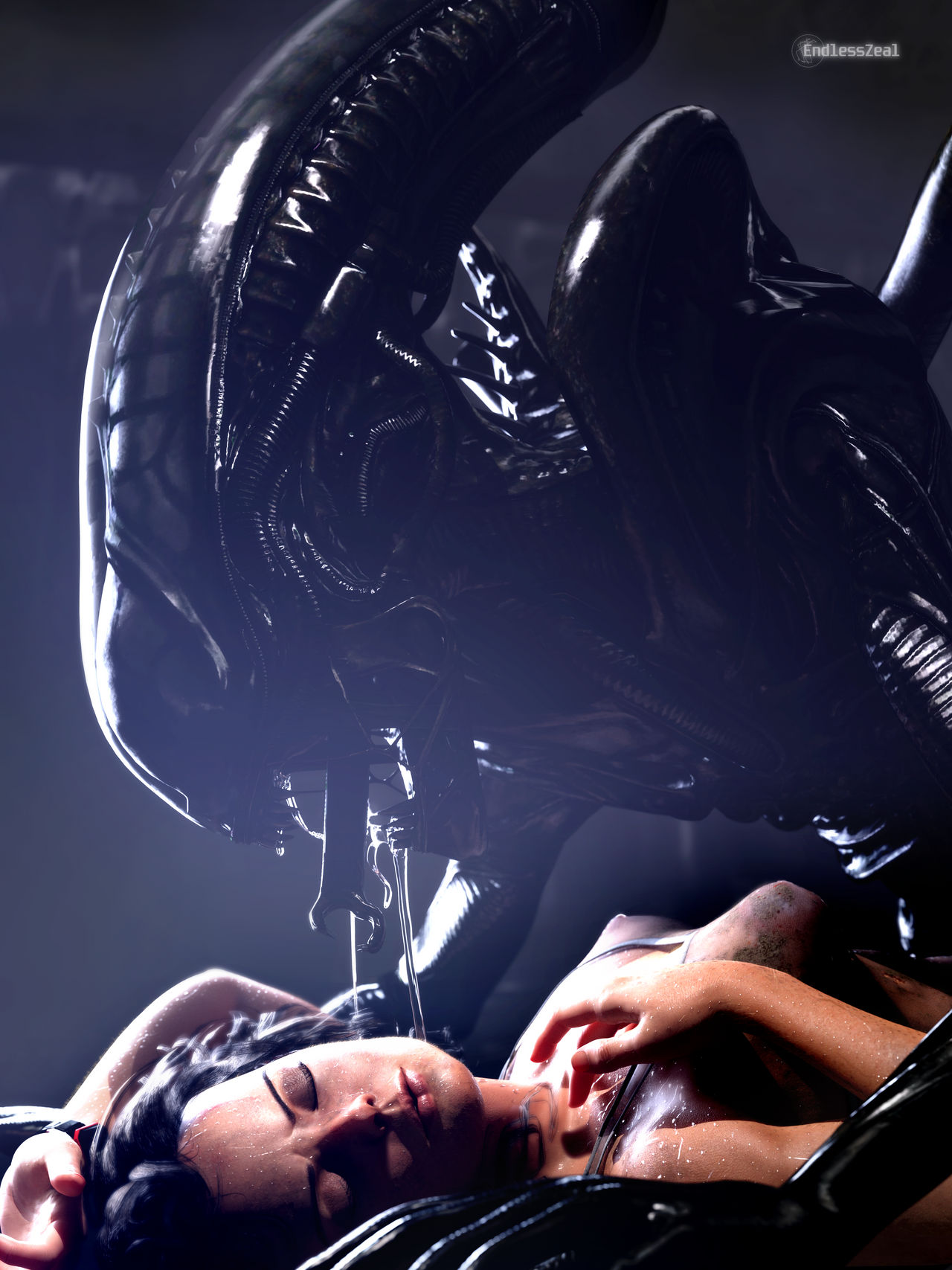 Male Xenomorph (Alien (Franchise)) Rule 34 Image