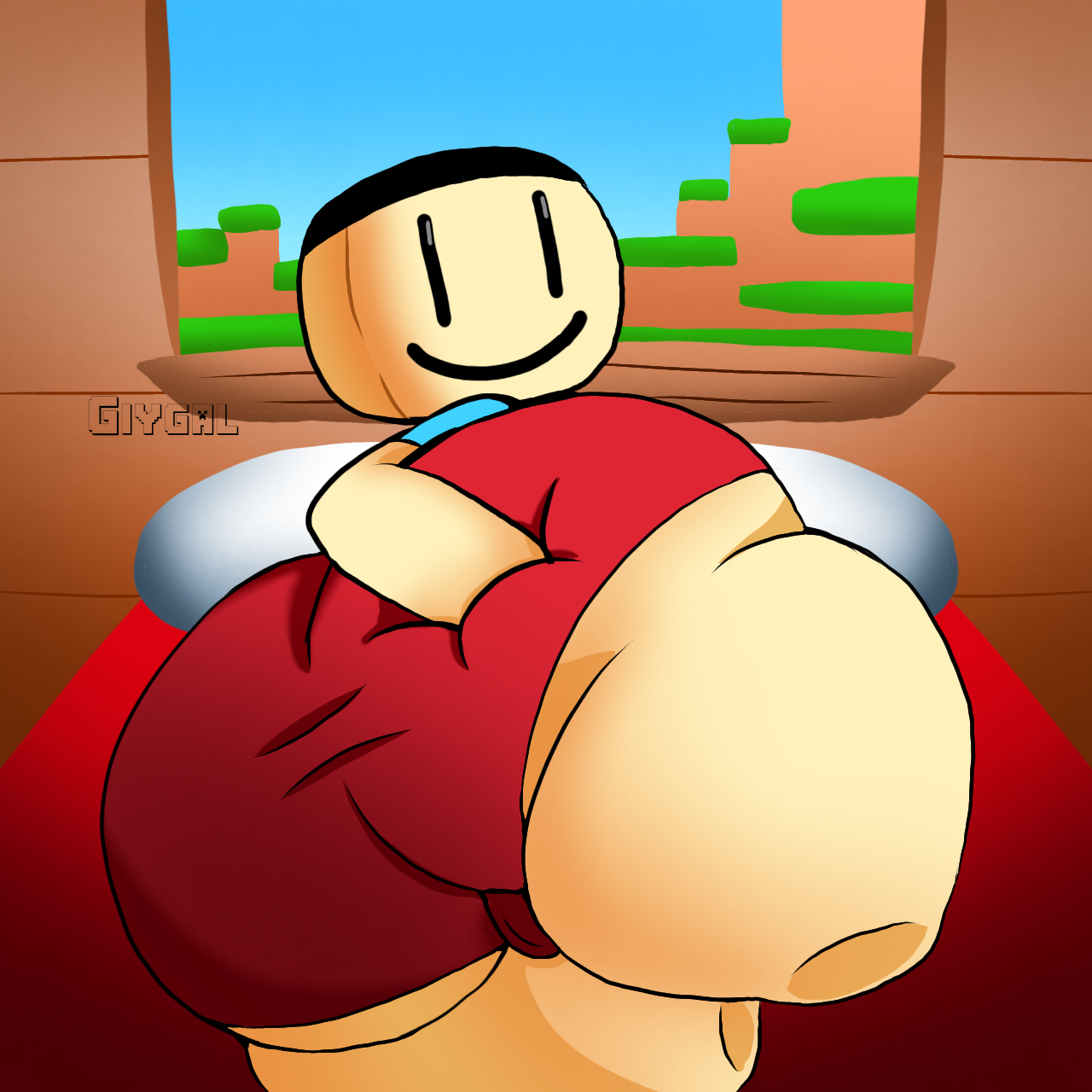 Shitass (Minecraft) Rule 34 Image