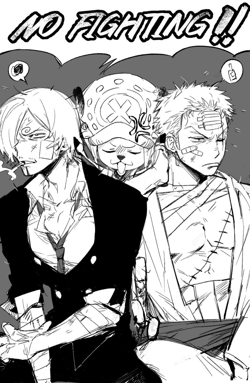 Roronoa Zoro (One Piece) Rule 34 Image