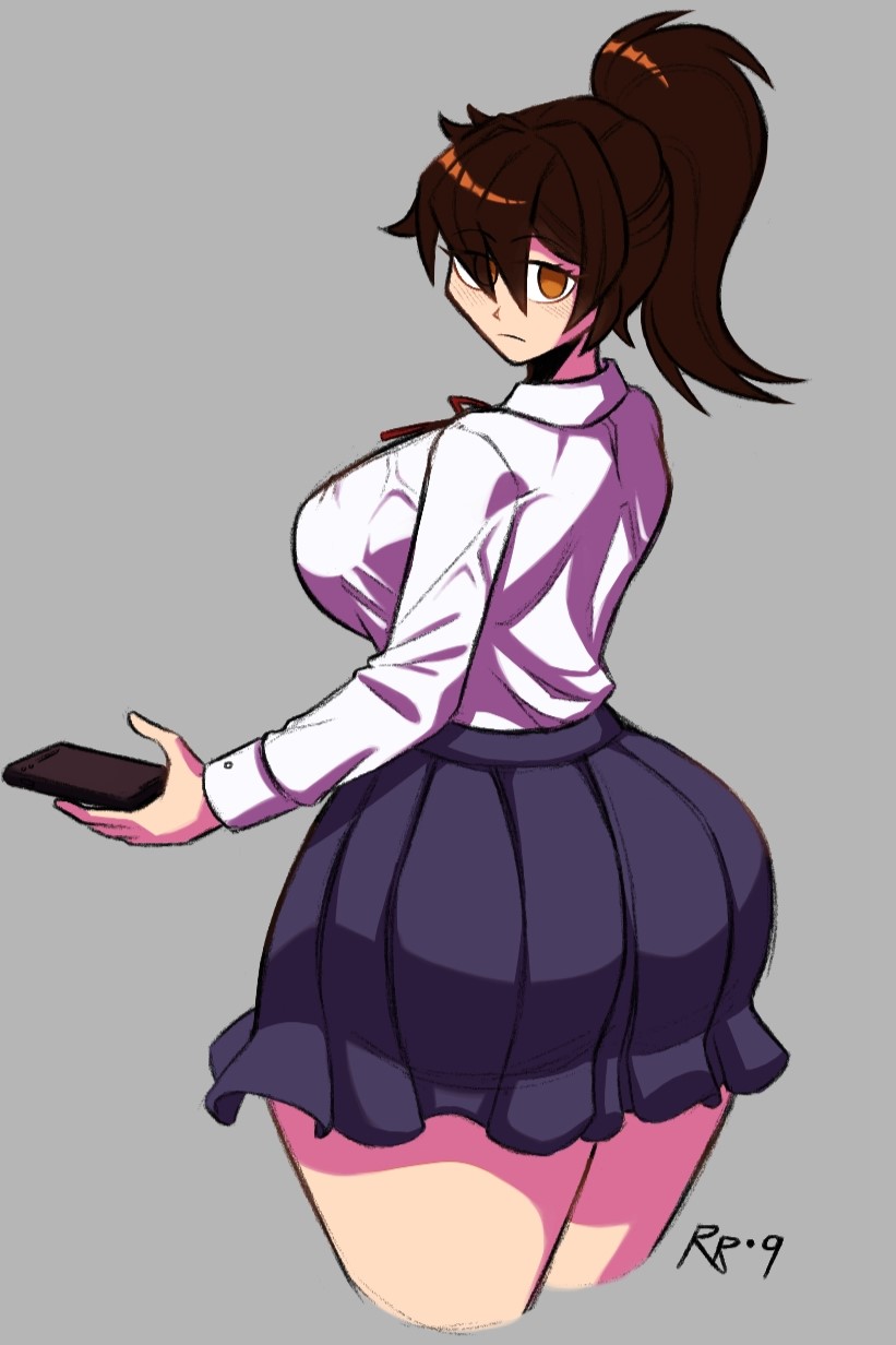 Femc (Doki Doki Literature Club) Rule 34 Image