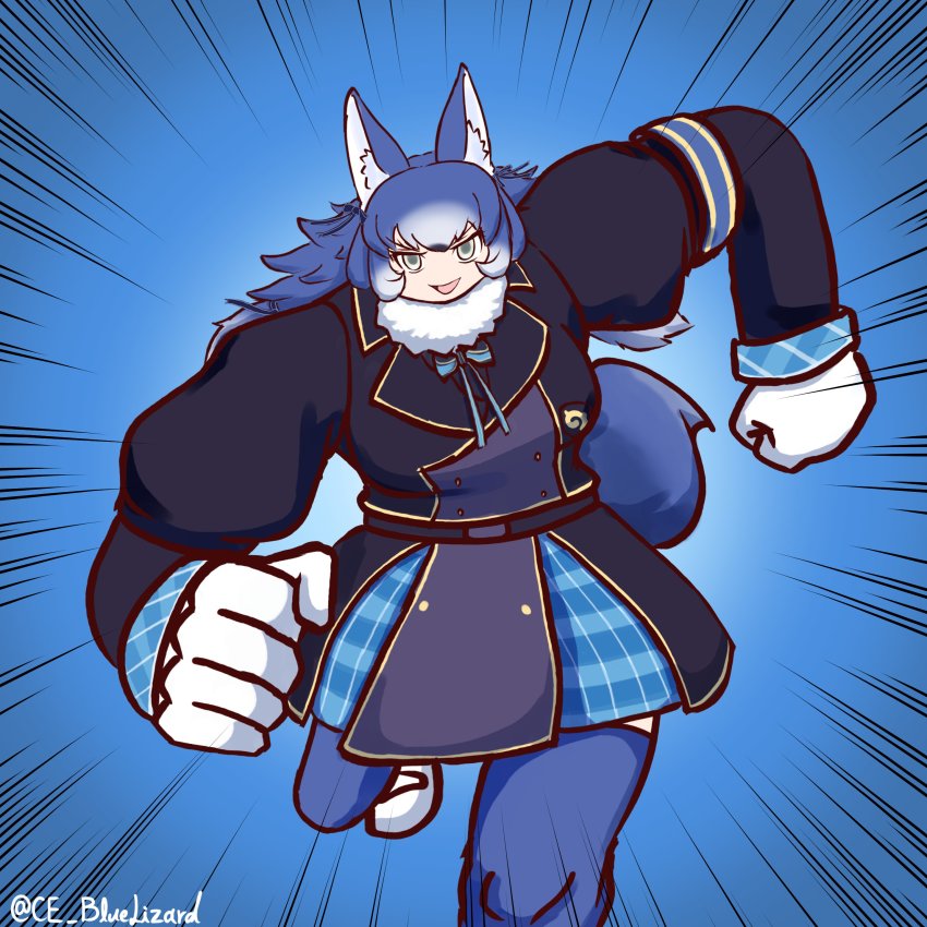 Dire Wolf (Kemono Friends) Rule 34 Image