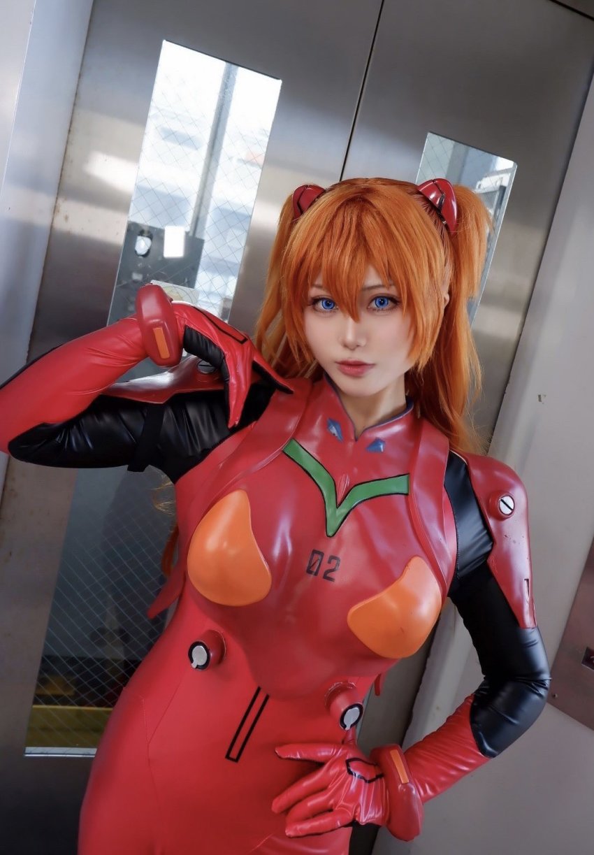 Souryuu Asuka Langley (Neon Genesis Evangelion) Rule 34 Image