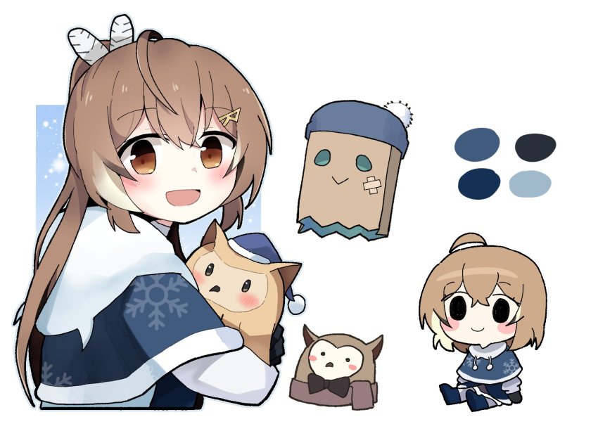 Nanashi Mumei (Friend (Nanashi Mumei)) Rule 34 Image