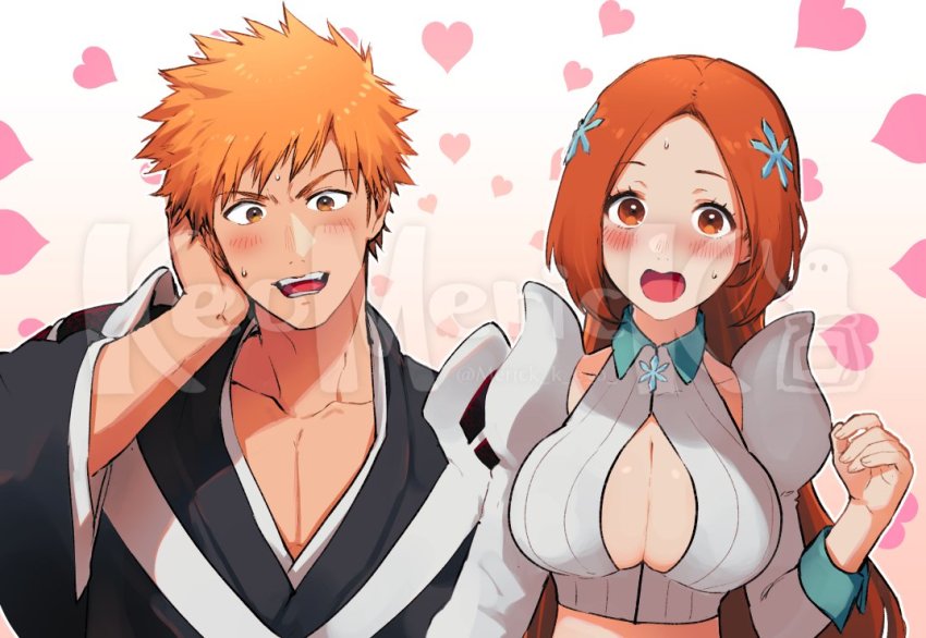 Inoue Orihime (Bleach) Rule 34 Image