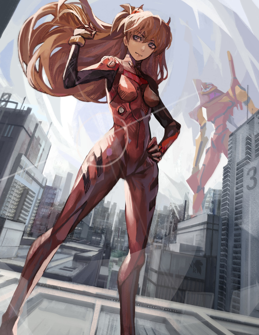 Souryuu Asuka Langley (Neon Genesis Evangelion) Rule 34 Image