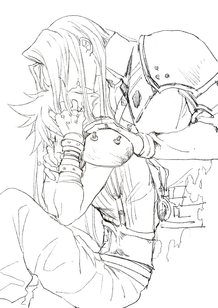 Cloud Strife (Final Fantasy) Rule 34 Image