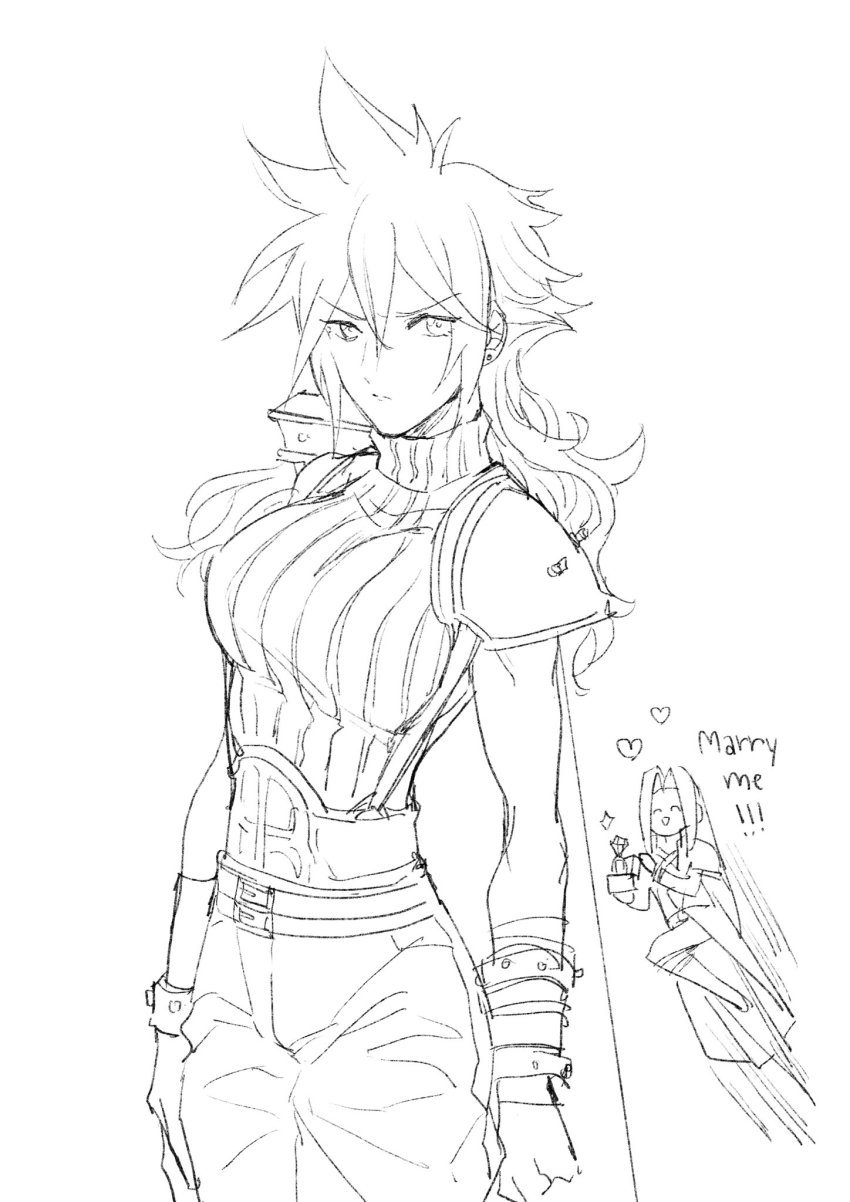 Cloud Strife (Final Fantasy) Rule 34 Image