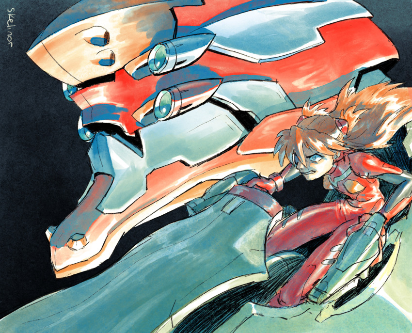 Eva 02 (Neon Genesis Evangelion) Rule 34 Image