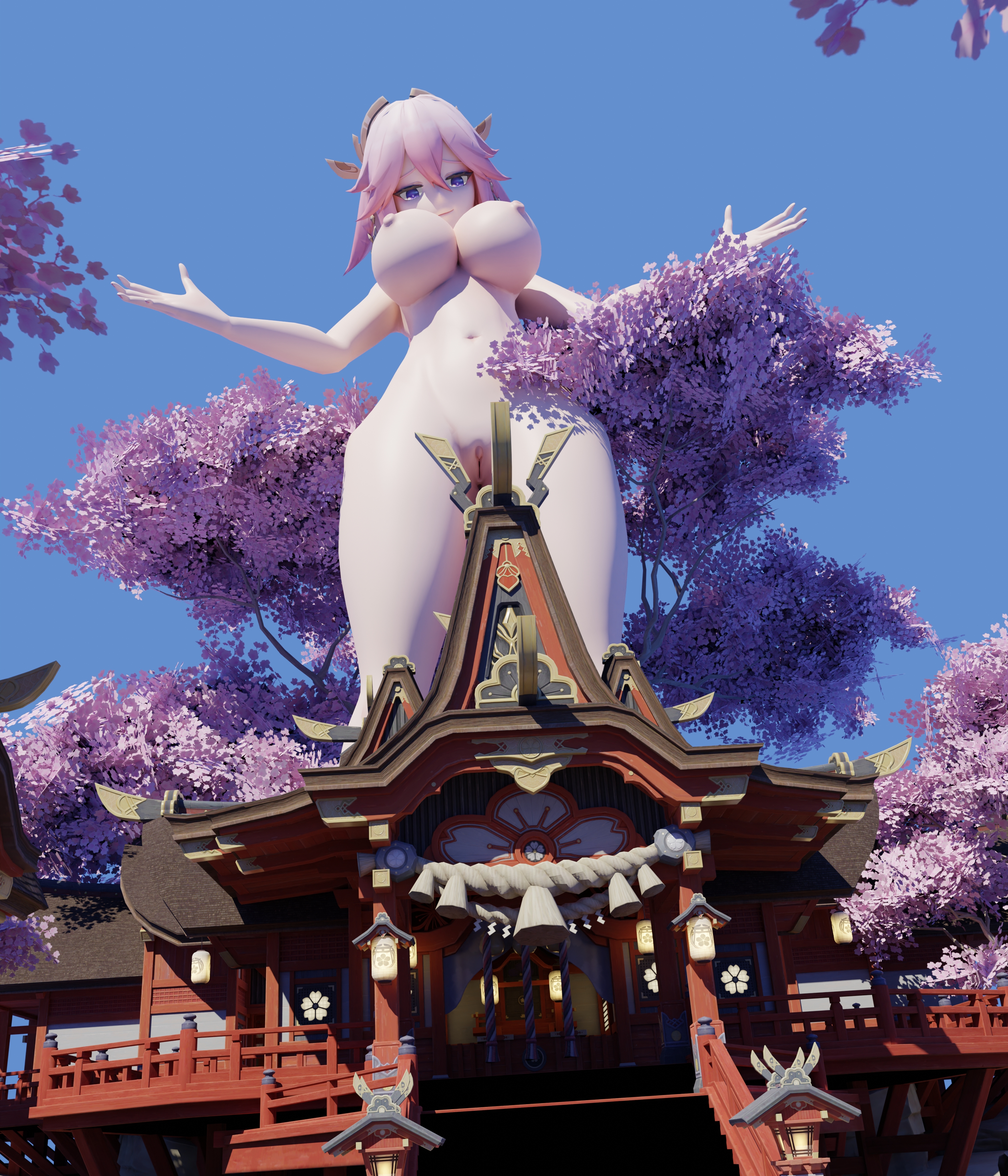 Yae Miko (Genshin Impact) Rule 34 Image