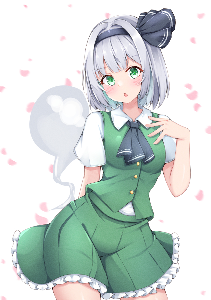 Konpaku Youmu (Touhou) Rule 34 Image