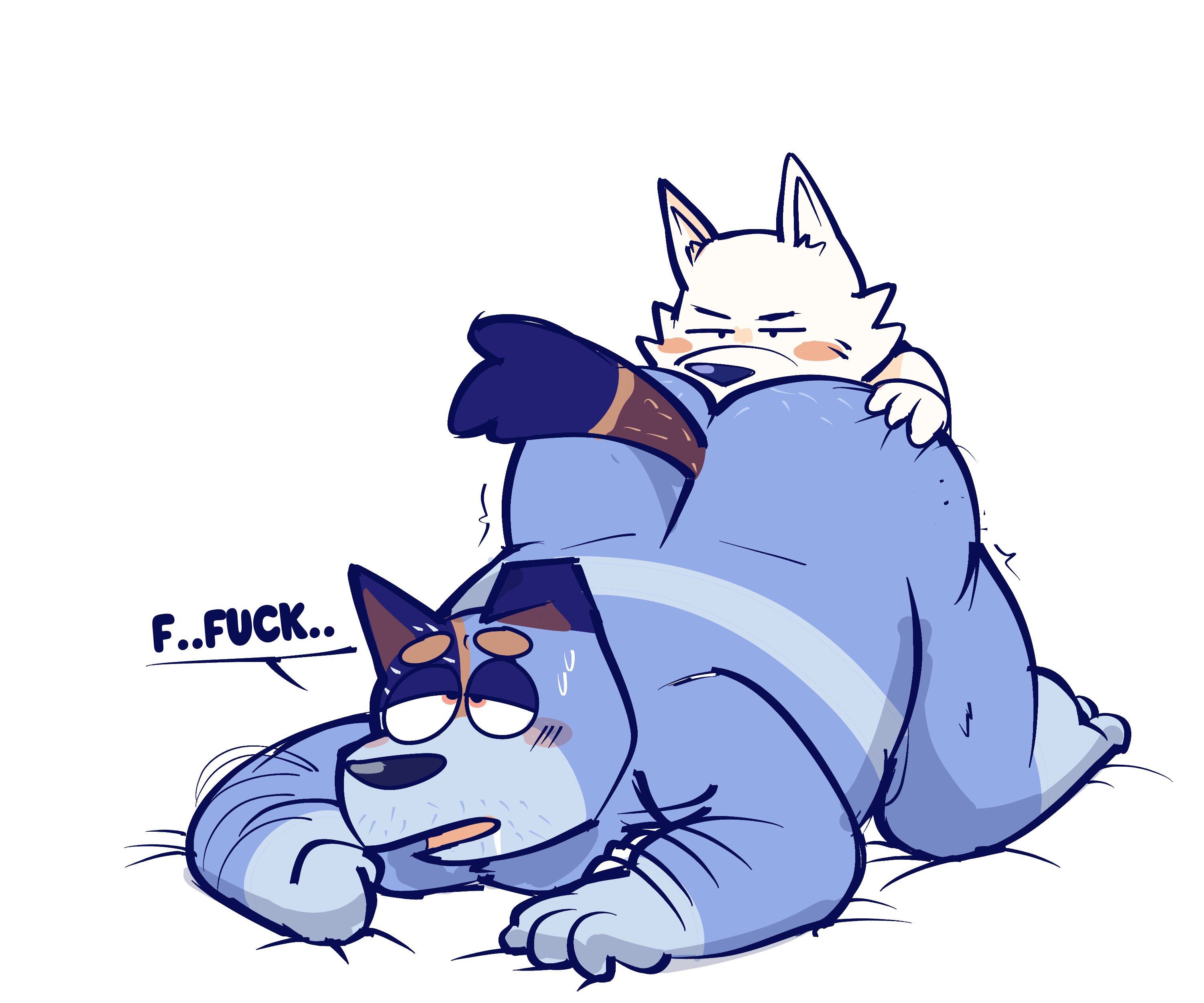 Stripe (Bluey) Rule 34 Image