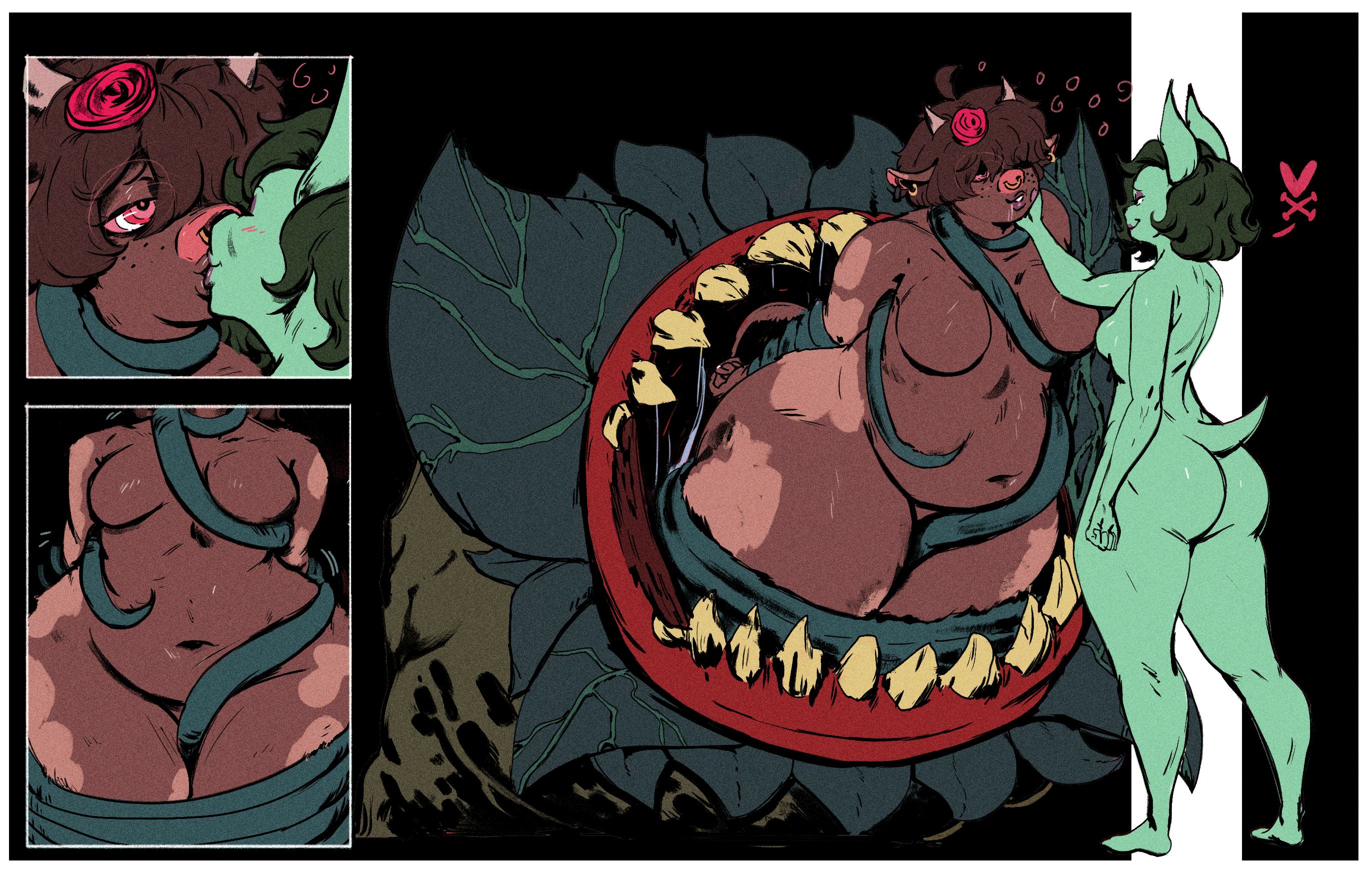 Rose (Flower) Rule 34 Image