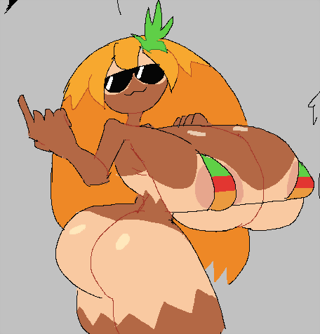 Pineapple Toppin (Pizza Tower) Rule 34 Image