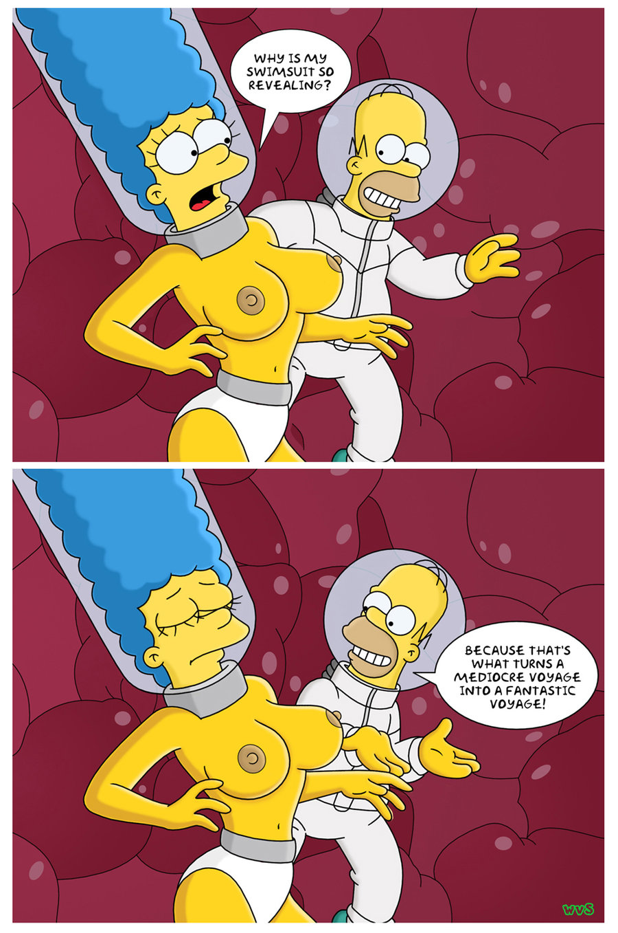 Homer Simpson (The Simpsons) Rule 34 Image