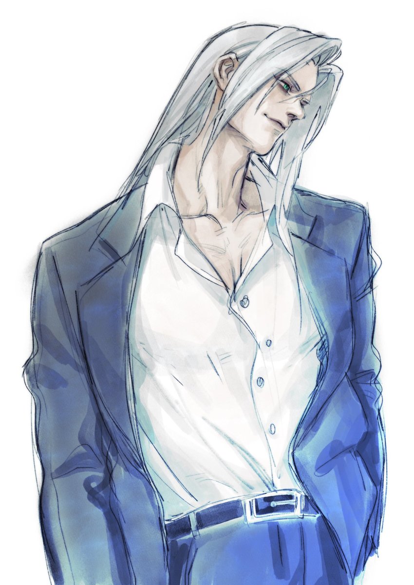 Sephiroth (Final Fantasy) Rule 34 Image