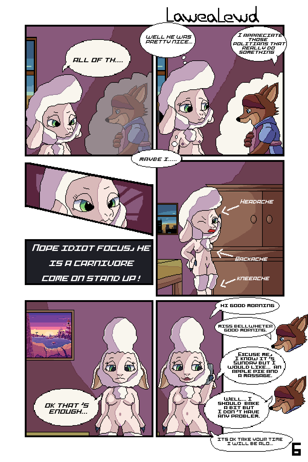 Dawn Bellwether (Disney) Rule 34 Image