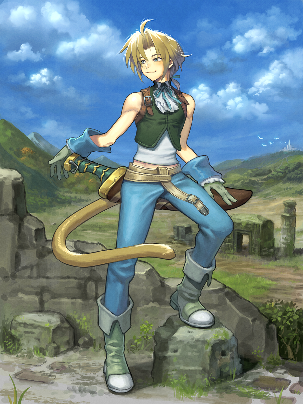 Zidane Tribal (Final Fantasy) Rule 34 Image