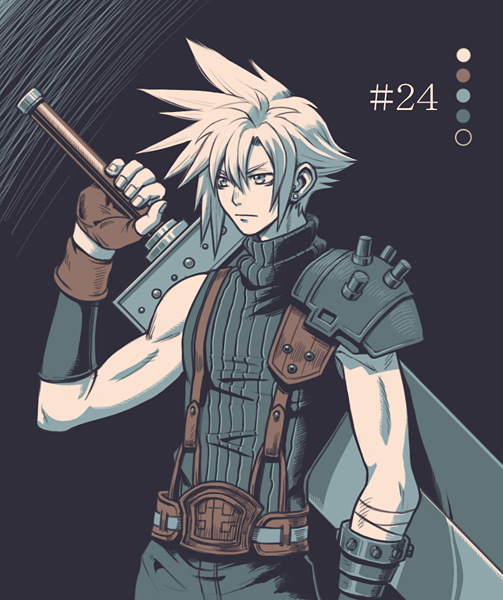 Cloud Strife (Final Fantasy) Rule 34 Image