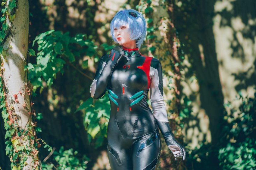 Ayanami Rei (Neon Genesis Evangelion) Rule 34 Image