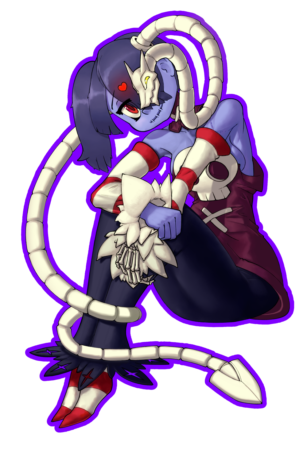 Leviathan (Skullgirls) Rule 34 Image
