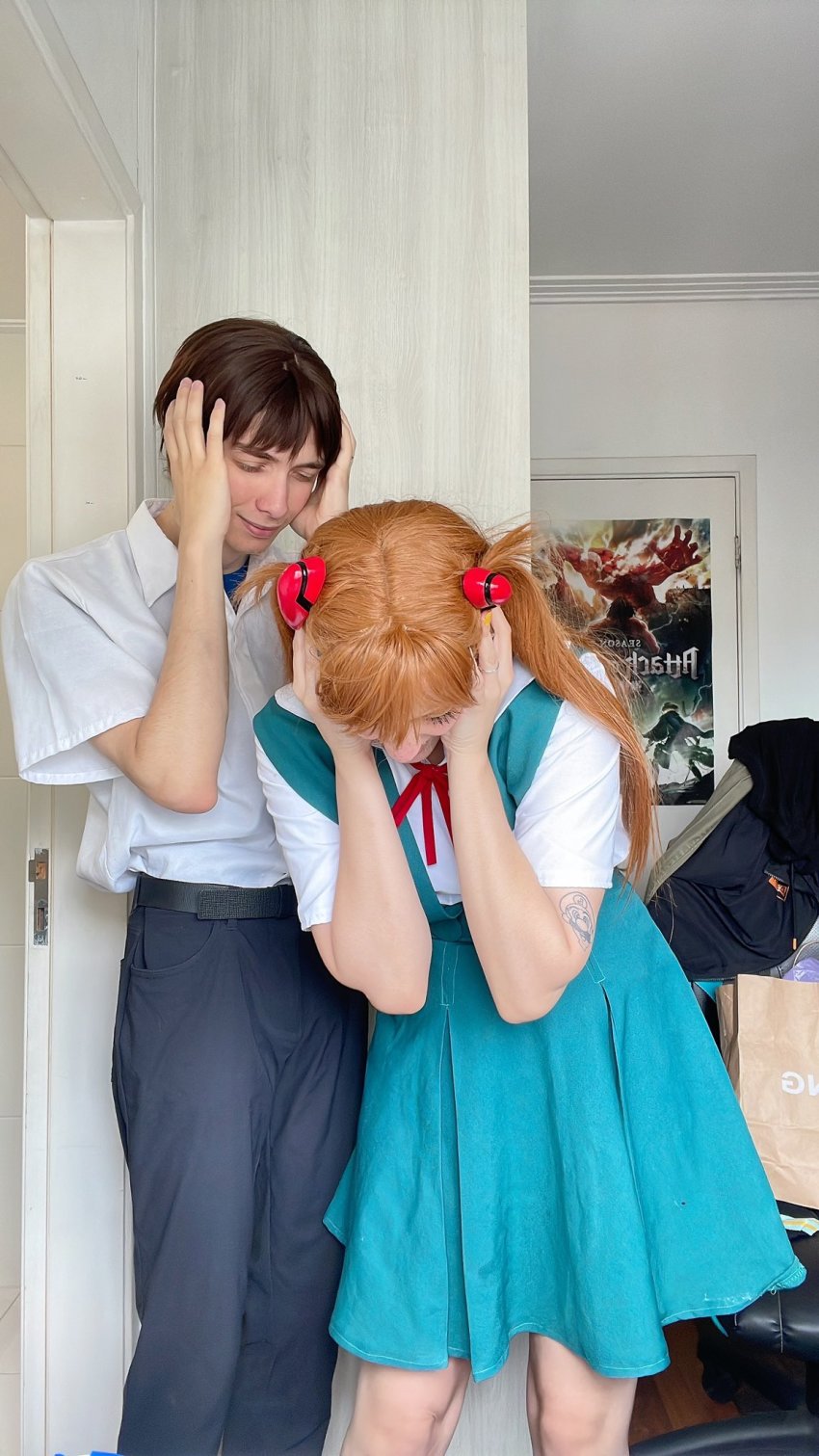 Ikari Shinji (Neon Genesis Evangelion) Rule 34 Image
