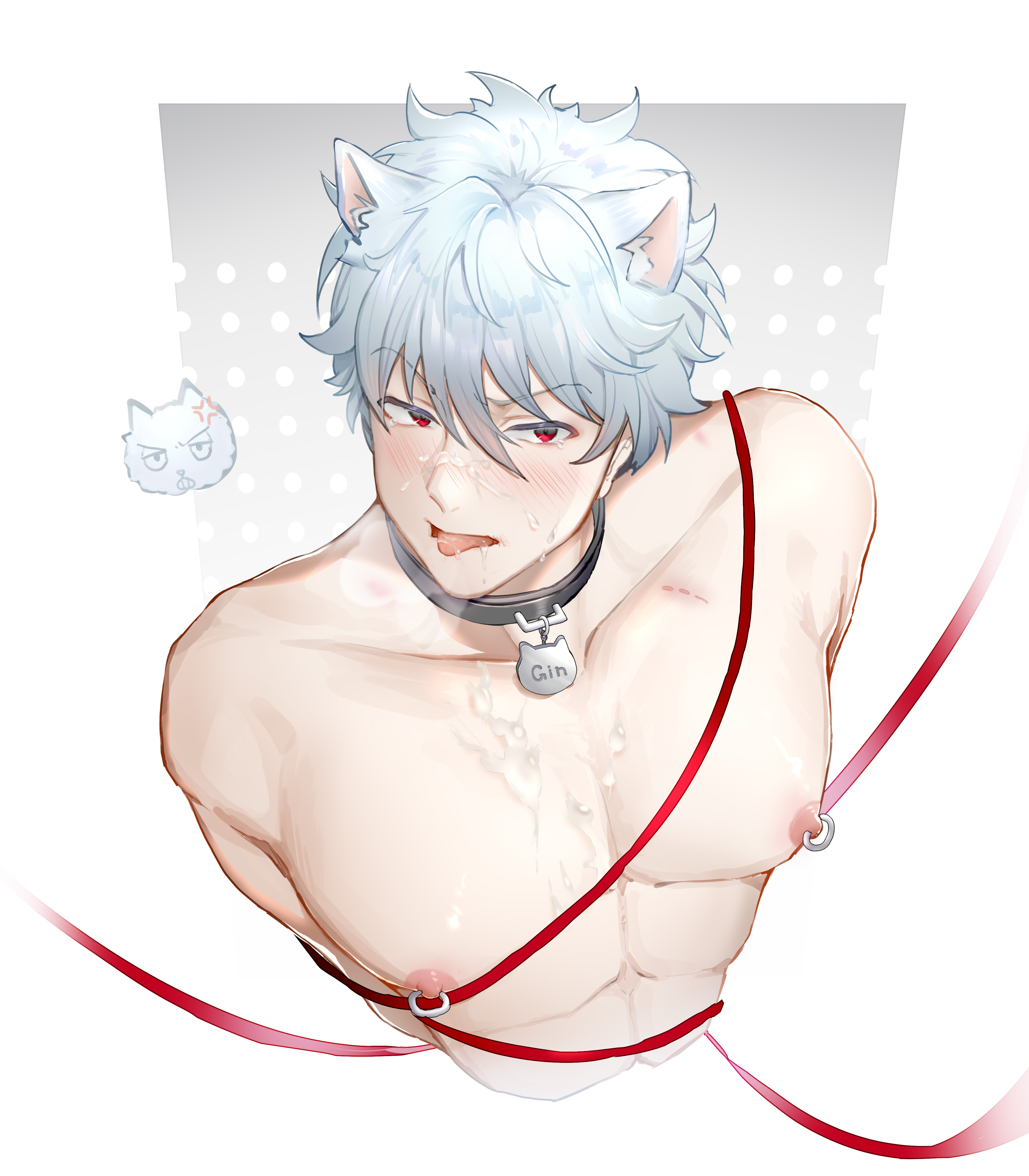 Gintoki Sakata (Gintama) Rule 34 Image