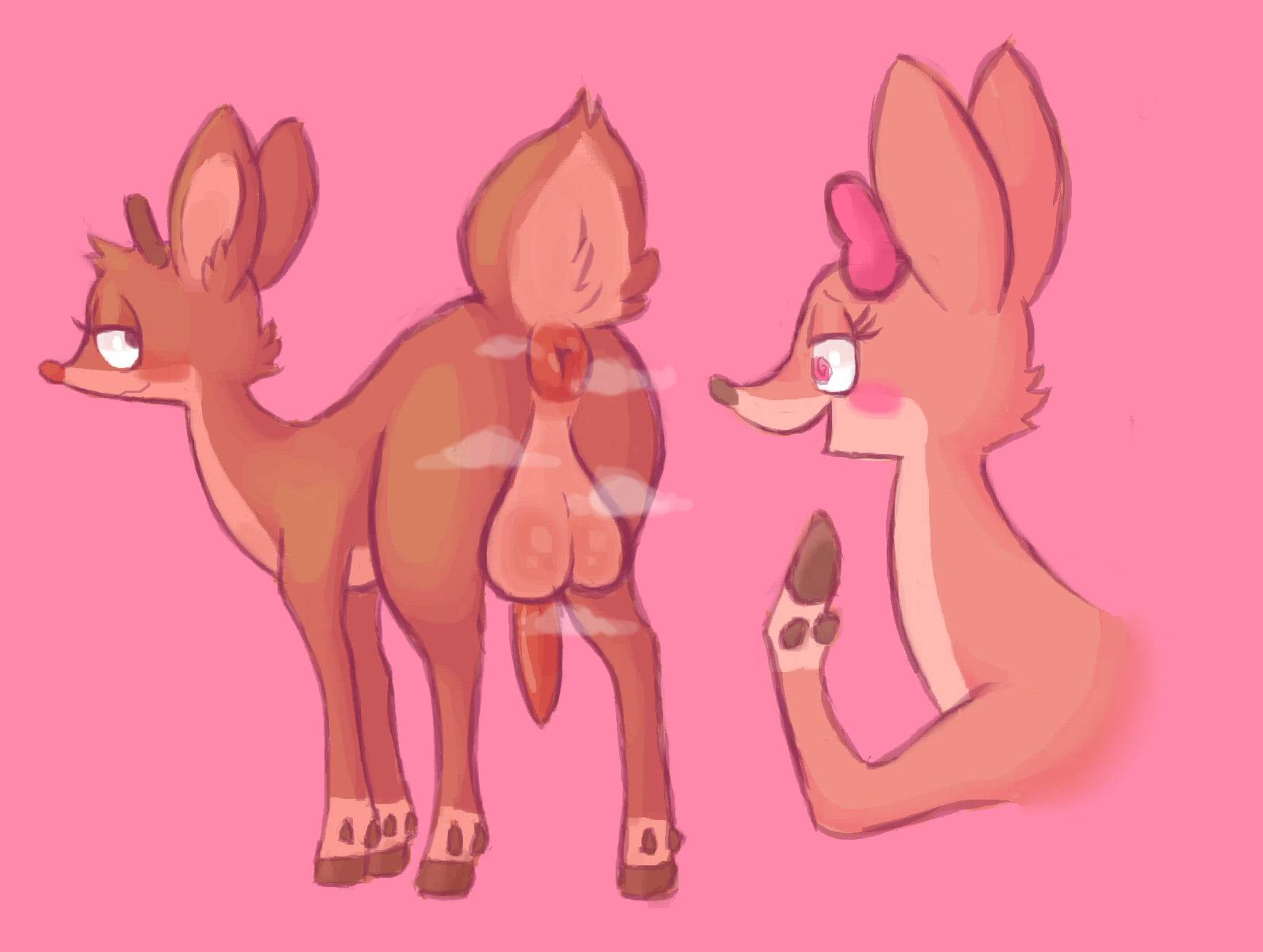 Clarice (Rudolph The Red-Nosed Reindeer) Rule 34 Image