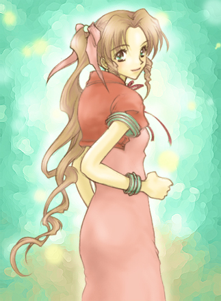 Aerith Gainsborough (Final Fantasy) Rule 34 Image