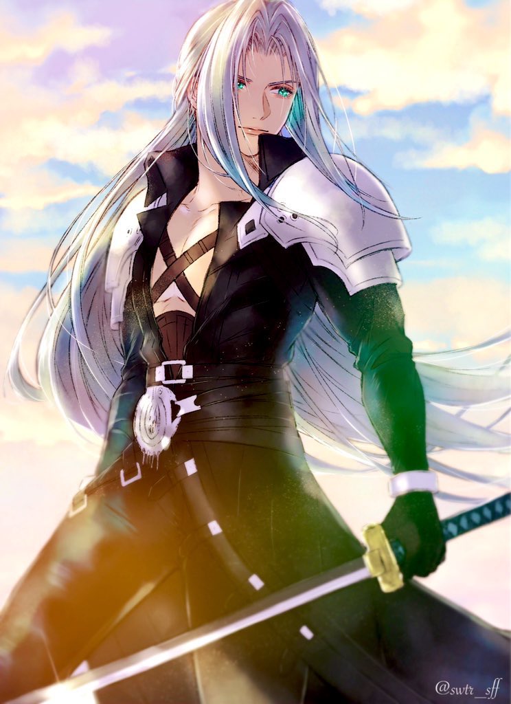Sephiroth (Final Fantasy) Rule 34 Image