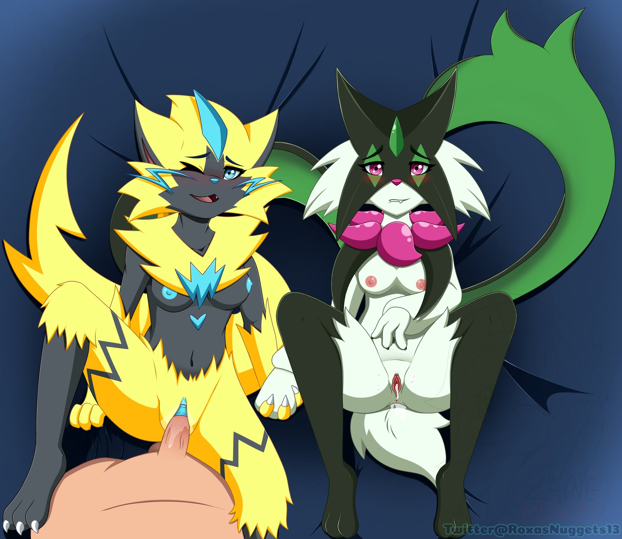 Meowscarada (Pokemon) Rule 34 Image