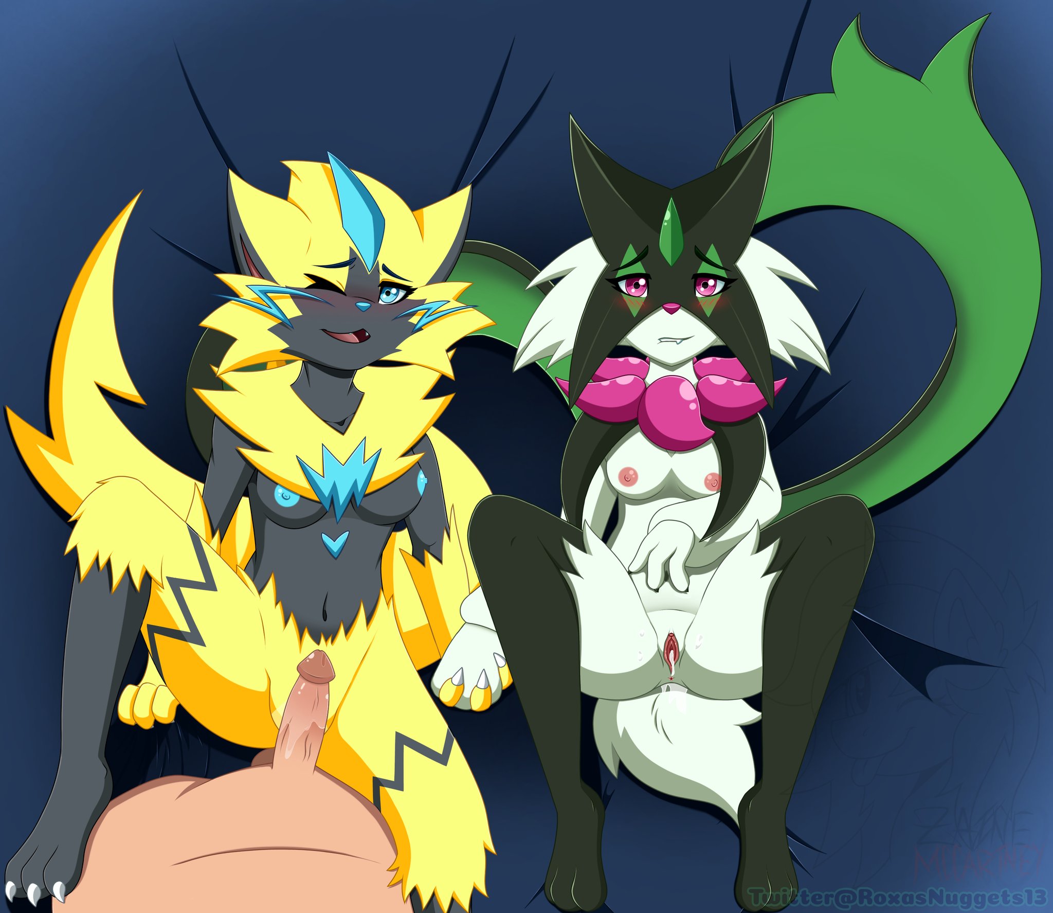 Meowscarada (Pokemon) Rule 34 Image