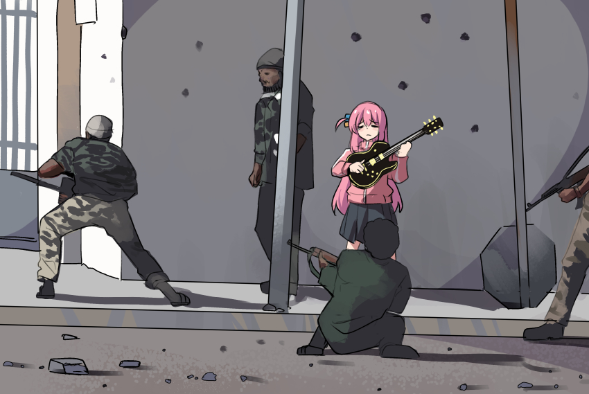 Gotoh Hitori (Bocchi The Rock!) Rule 34 Image