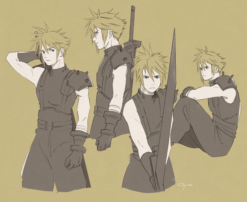Cloud Strife (Final Fantasy) Rule 34 Image