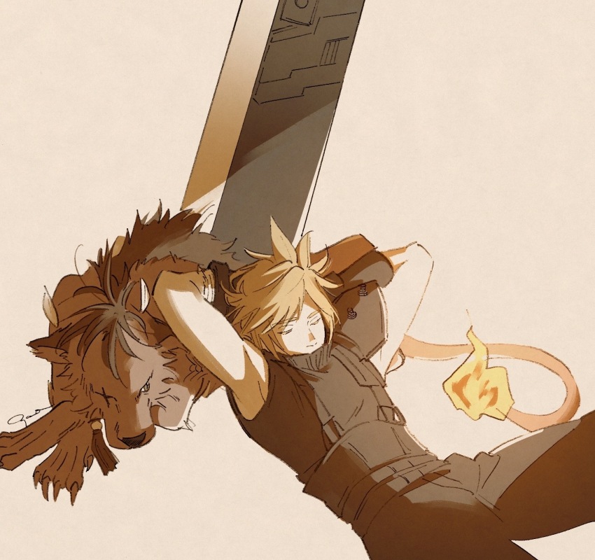 Cloud Strife (Final Fantasy) Rule 34 Image