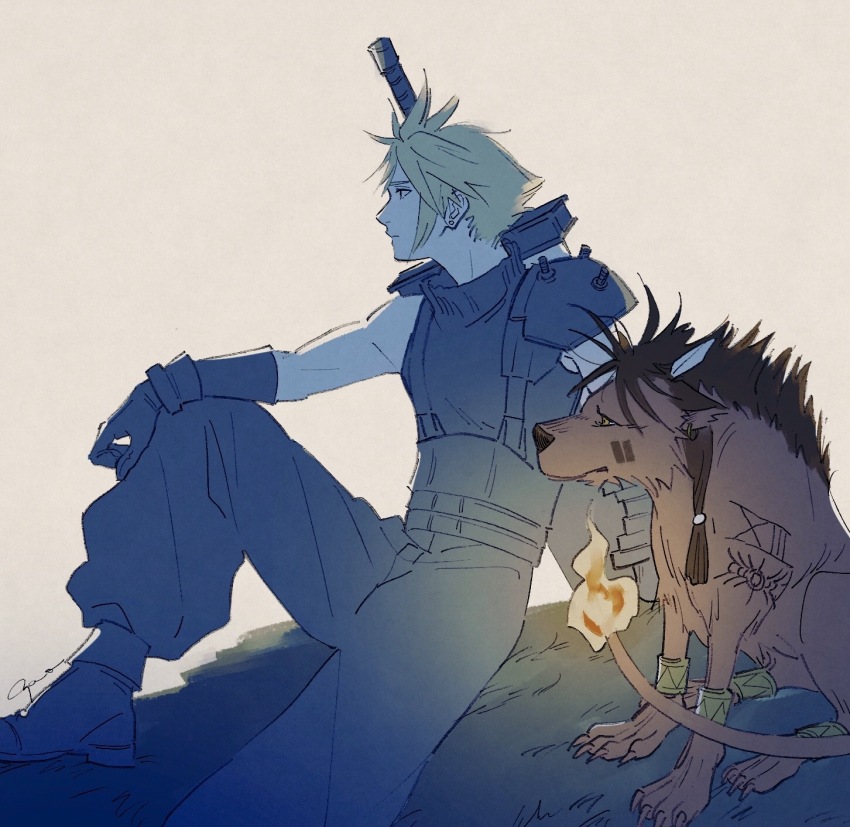 Cloud Strife (Final Fantasy) Rule 34 Image