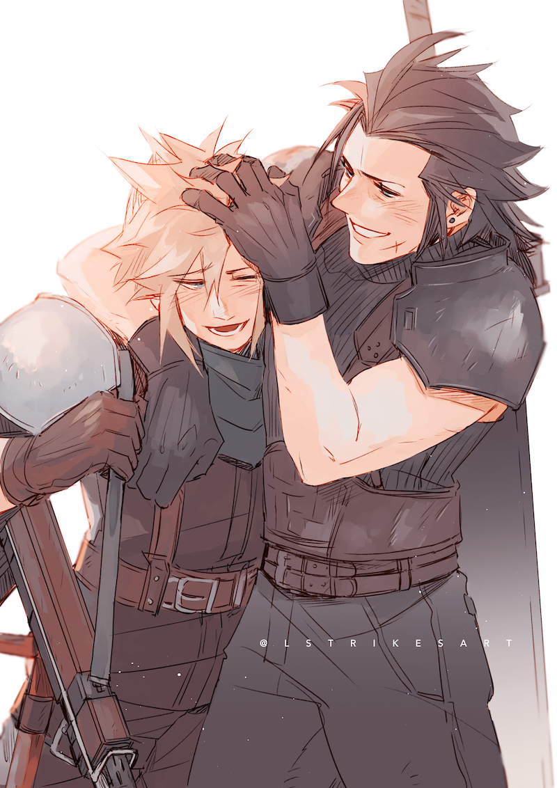 Cloud Strife (Final Fantasy) Rule 34 Image