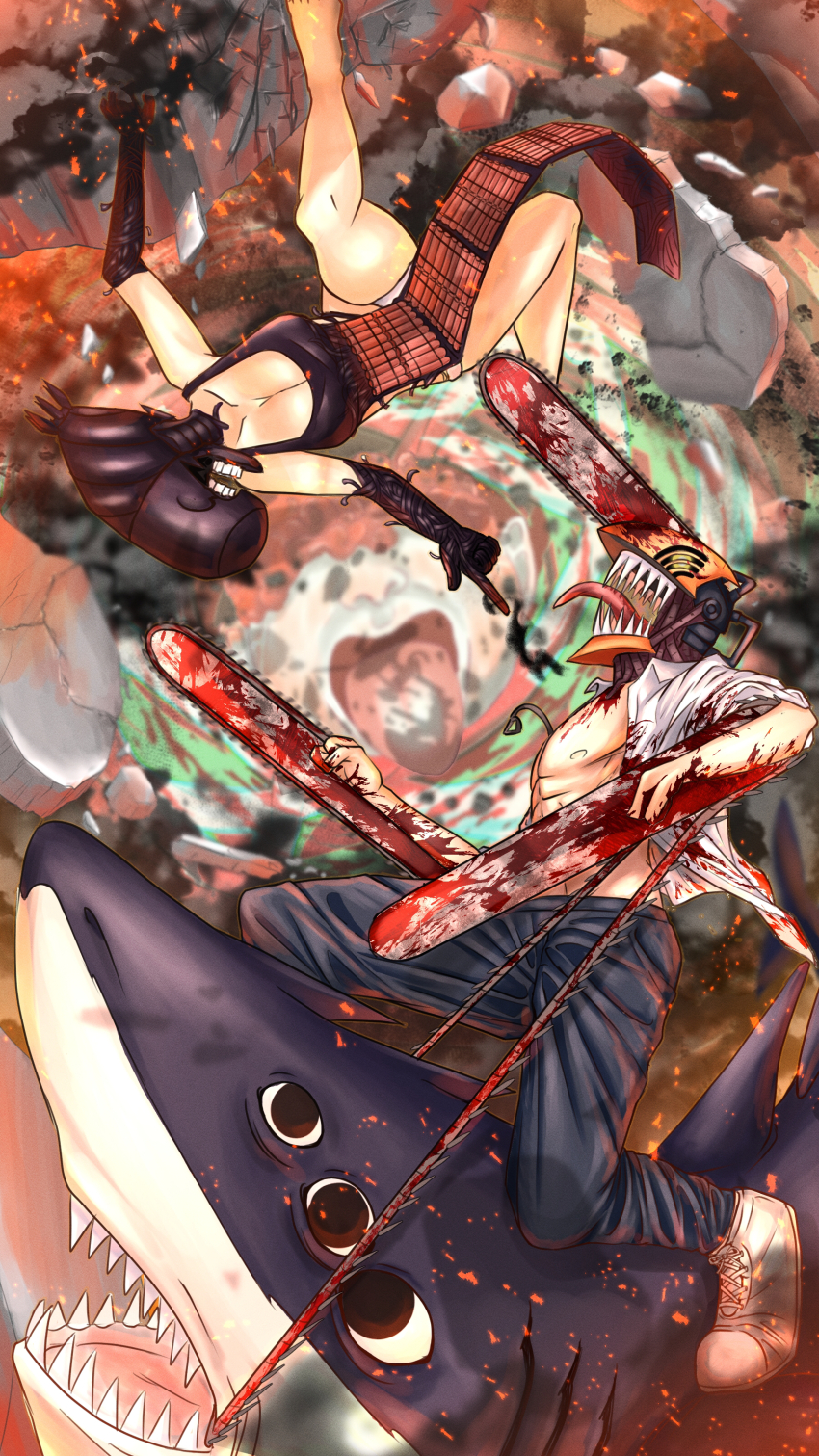Beam (Chainsaw Man) Rule 34 Image