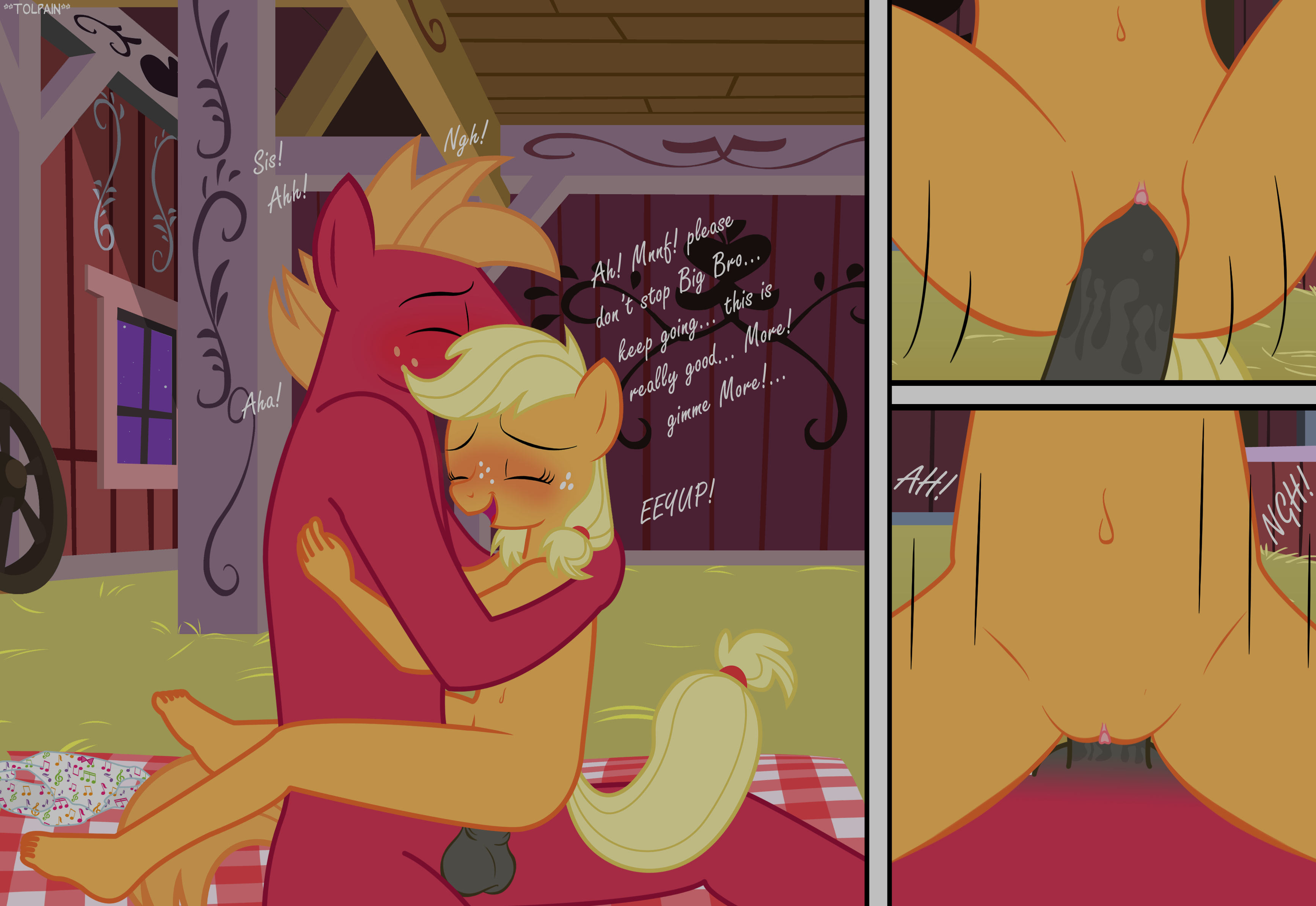 Applejack (Mlp) Rule 34 Image