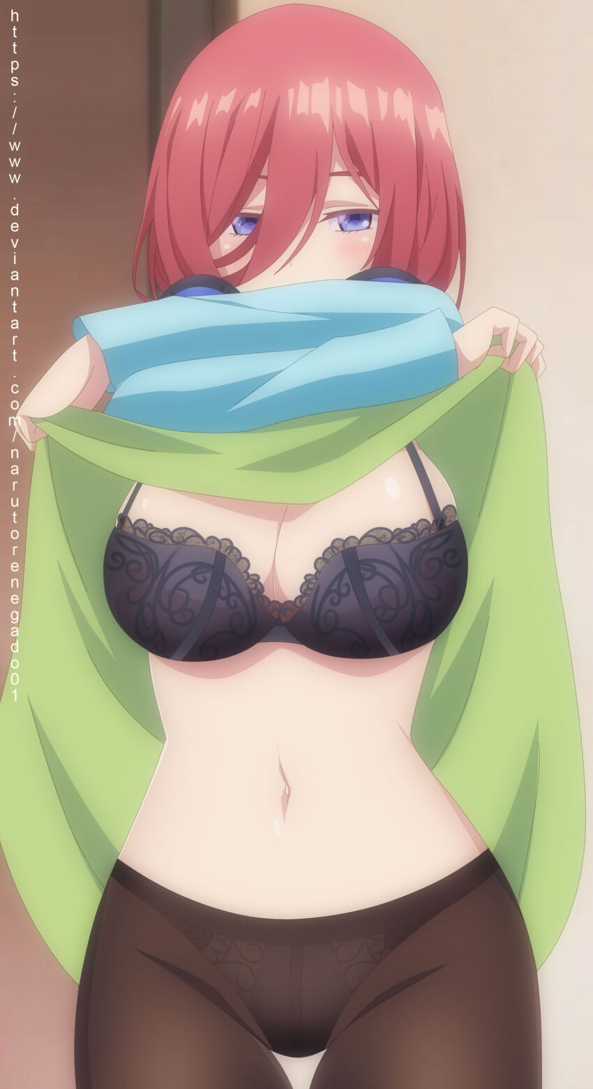 Nakano Miku (Go-Toubun No Hanayome) Rule 34 Image