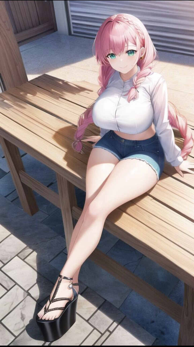 Pink Hair Rule 34 Image
