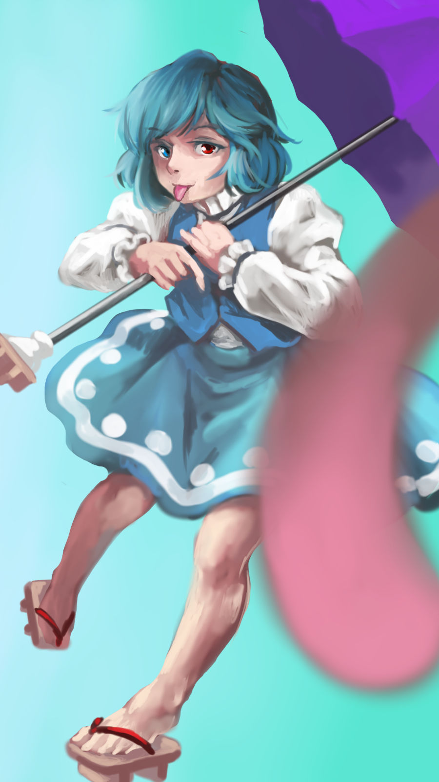 Karakasa Obake (Touhou) Rule 34 Image
