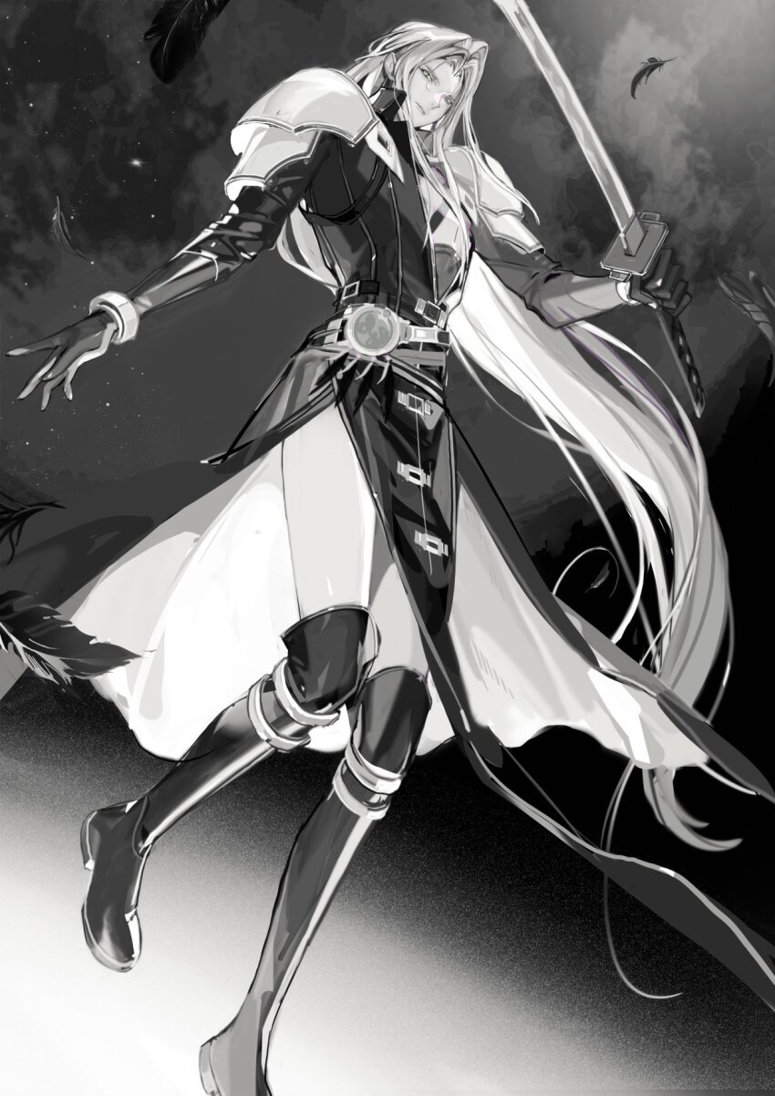 Sephiroth (Final Fantasy) Rule 34 Image