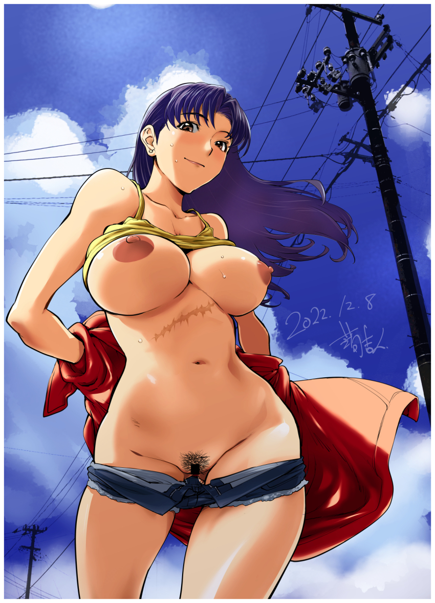 Katsuragi Misato (Neon Genesis Evangelion) Rule 34 Image
