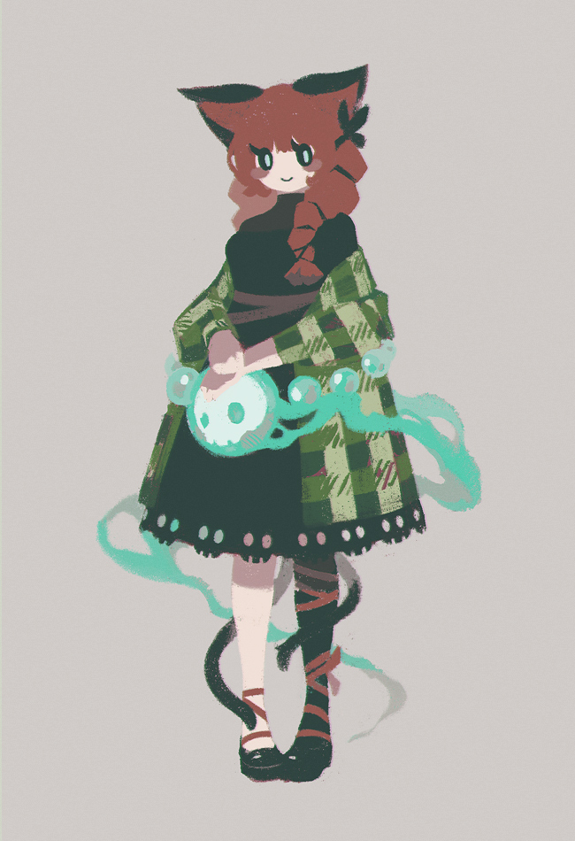 Kaenbyou Rin (Touhou) Rule 34 Image